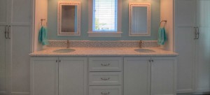 overlay cabinetry with beaded shaker door - Simmons Custom Cabinetry & Millwork Inc.