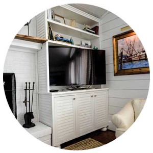 entertainment centers - Simmons Custom Cabinetry & Millwork Inc.