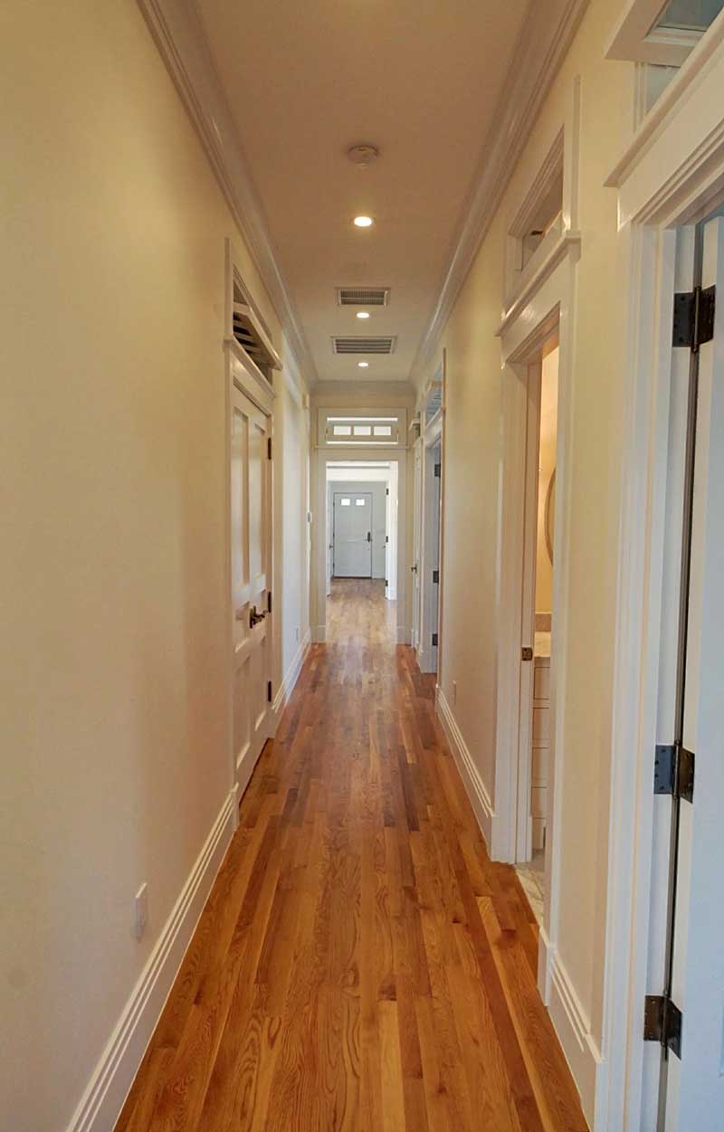 Hallway Simmons Custom & Millwork